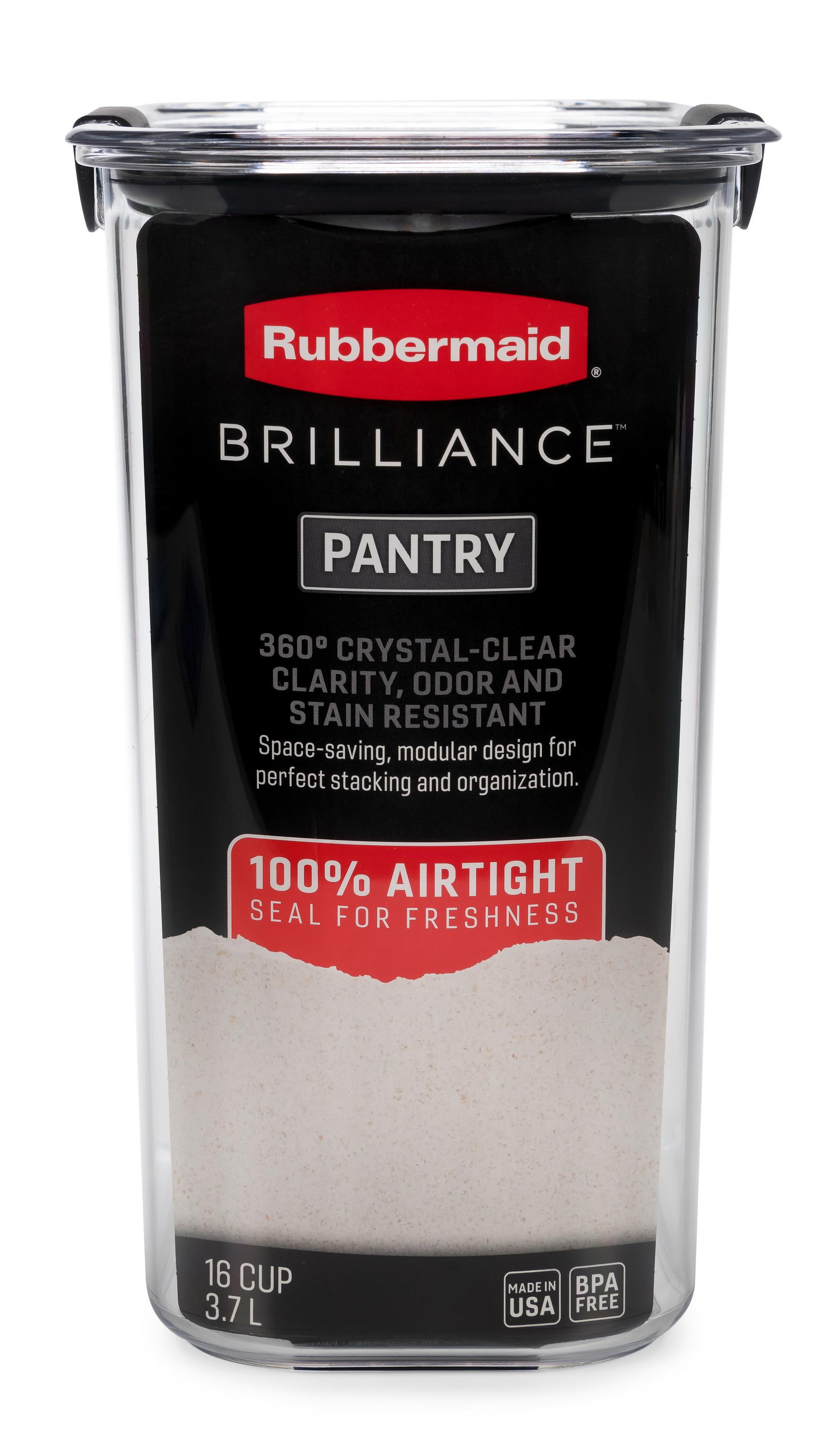 Rubbermaid Brilliance Pantry 16pc Set : Target