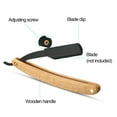 thumbnail image 2 of 1PC Traditional Manual Shaver Professional Straight Edge Stainless Steel Sharp Barber Razor Folding Shaving Shave Beard for Men Barber Male Home Use Shaving Tools(Without Blade), 2 of 7