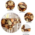 thumbnail image 5 of Fall Pumpkins Tablecloth Waterproof Stainproof Tablecloths,Thanksgiving Autumn Maple Leaves Harvest Farmhouse Brown Wipeable Table Cloth Wrinkle-Free for Holiday Dining/Party/Wedding Decorations,60x84, 5 of 6