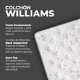 thumbnail image 3 of Colchón Matrimonial Spring Air Williams Back Supporter, 3 of 8
