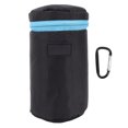 thumbnail image 1 of Camera Lens Protective Pouch Neoprene Waterproof Lens Case Bag with Zipper for DSLR Camera M, 1 of 14