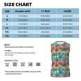 thumbnail image 6 of Bixox Men's Hawaii Palms Printed Shirt Sleeveless Fitness Tank Top-3X-Large, 6 of 7