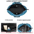 thumbnail image 3 of Blue Dachshunds Dog Travel Tote Bags for Women Carry On,Large Weekender Bags for Women Travel,Multi Functional Duffle Bag for Work,Shopping,Sports, 3 of 5