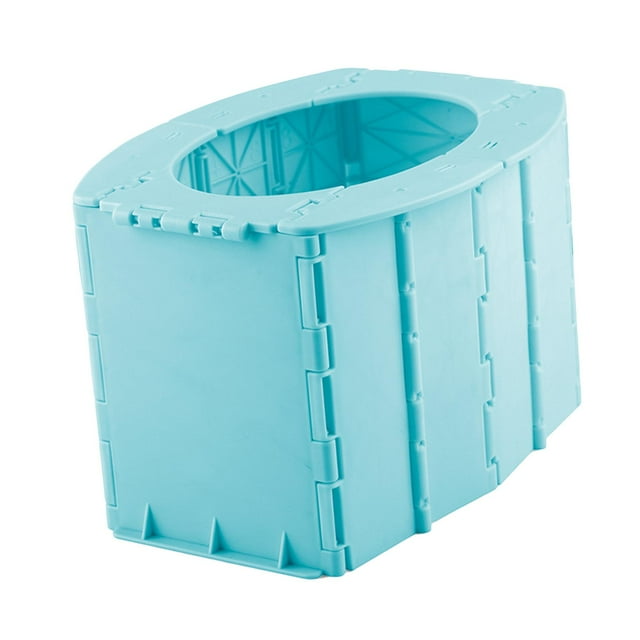 Asiento de inodoro plegable 3 en 1 Sunnimix para pequeños de viaje Baño portátil para niños