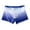 Blue, variant on zeranth Men Gradient Color Ice Silk Underwear Mid-rise Seamless U-convex Shorts Briefs Slim Fit High Elasticity Panties