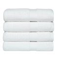 thumbnail image 1 of Casa Lino Juego De 4 Toallas De Baño Blancas (54"" X 27") - Juego De Toallas De Baño Grandes - Toallas 100% Algodón Para Baño - Paquete Múltiple De Toallas De Baño Altamente Absorbentes Y De Secado Rá, 1 of 5