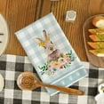 thumbnail image 4 of SHENGXINY 2PCS Easter Bath Towels,Easter Themed Kitchen Hand Towels - Absorbent Soft Towels for Cooking Baking Decor Blue 16.93x25.98 in, 4 of 6
