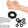 thumbnail image 5 of Finger Exerciser, Flexible Finger Stretcher, Silicone Hand Grip Strengthener Finger Stretcher for Weak Hands Elderly (black), 5 of 5