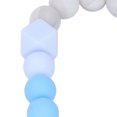 thumbnail image 3 of Collar de dentición infantil, exquisito collar de dentición masticable con cuentas de silicona suave para masaje de encías, 3 of 8