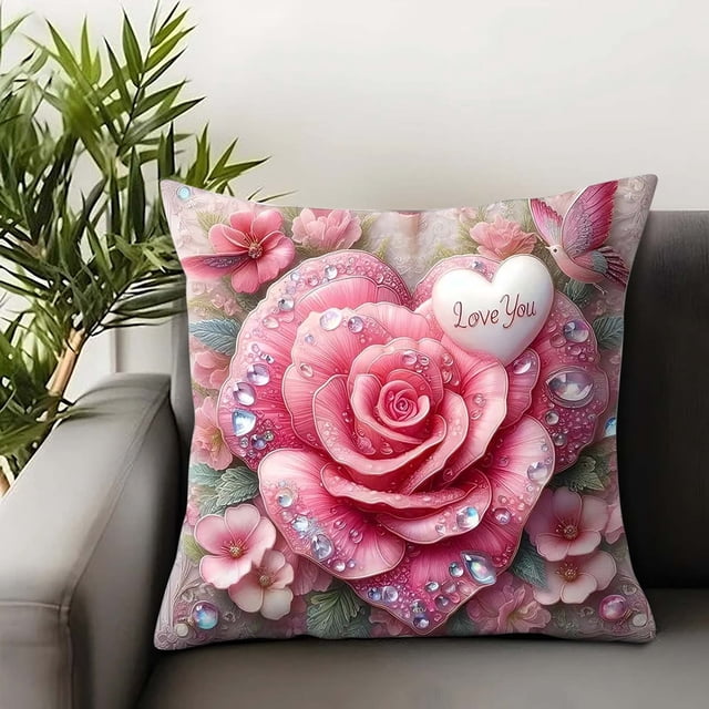 PRETXORVE Housse de Canapé Rose Limitée