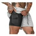 thumbnail image 1 of Men Athletic Outdoor Workout Running Shorts Sport Pants, 1 of 3