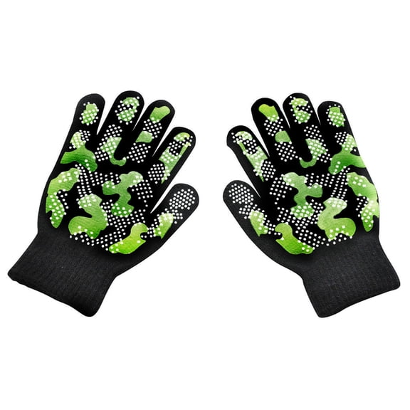 Aoochasliy Winter Gloves Clearance Children Winter Warm Knitted wapiti Camouflage Pint Screen Cute Gloves