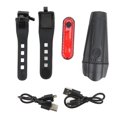thumbnail image 1 of ABS USB carga bicicleta fuerte luz delantera montaña bicicleta lámpara trasera ciclismo accesorio, 1 of 5