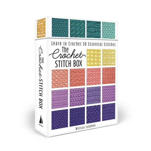 The Crochet Stitch Box: Learn to Crochet 50 Essential Stitches--Includes How-To Booklet and Card Deck!, (Paperback)