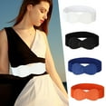 thumbnail image 6 of Fashion Exquisite Casual Waist Belts Elastic Belts Waist Strap Bowknot Waistband BLACK, 6 of 8