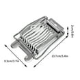 UUHYTG Egg Slicer Stainless Steel Wire Egg Cutter Heavy Duty Metal