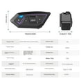 thumbnail image 4 of MS8 motorcycle helmet bluetooth intercom headset support eight people at the same time intercom double package, 4 of 5