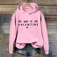 thumbnail image 2 of Womens Sweatshirt Hoodies Long Sleeve Women Hoodies Pullover Cozy Sweatshirts for Women Pink Sweater Fall Sweatshirt Women Fashion, 2 of 3