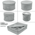 thumbnail image 6 of Sorbus Dinnerware Storage 5-Piece Set for Protecting or Transporting China Plates, Cups, and Dishes, 6 of 7