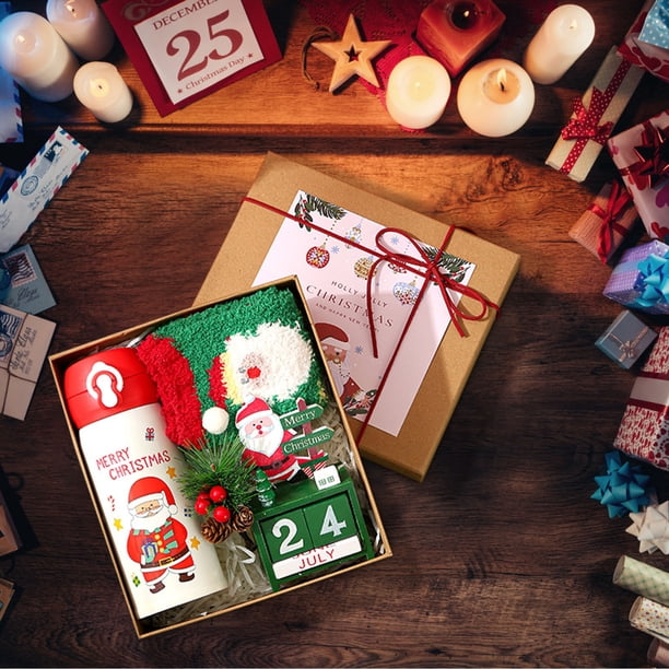 Christmas Gift Box Set Christmas Souvenirs Christmas Eve Gifts Gift Boxes For Girlfriends Beautifully Packaged Christmas Eve Gifts