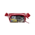 thumbnail image 7 of Eastsport Transparent Durable Unisex Fanny Pack, Red, 7 of 7