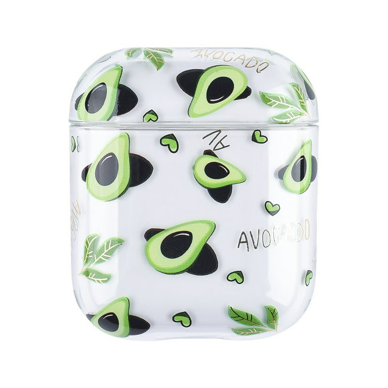 Avocado & Strawberry Design Apple AirPods 1/2 Silicone Protective 360 Case