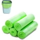 thumbnail image 1 of Bolsas de basura orgánicas, 100 unidades de bolsas de basura resistentes al desgarro, bolsas de basura para alimentos de cocina, bolsas compostables y biodegradables, bolsas de residuos, 1 of 8