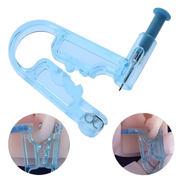 XIRQI Healthy Safety Asepsis Ear Nose Piercing Kit Piercing Gun Nose Ear Studs