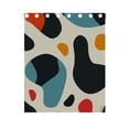 thumbnail image 5 of Teardrip Oval Curtains Black Out 63 Inch Length Curtains for Sliding Glass Doors Bedroom Living Room 2 Panels Set, 5 of 5