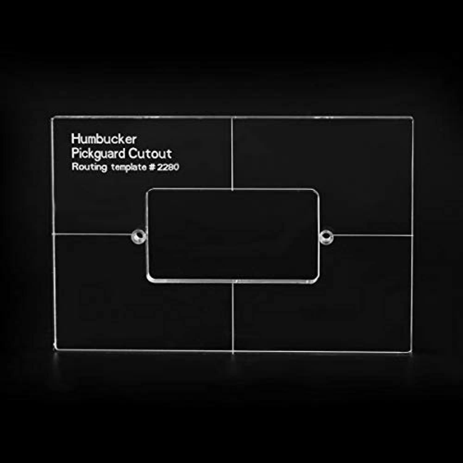 Musiclily Pro CNC Accurate Acrylic Humbucker Pickup Routing Templates Set  for Electric Guitar Body and Pickguard | Walmart Canada