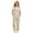 A-Khaki152, variant on Coveralls For Girl Bib Overalls Straight Leg Pants Plaid Printed Adjustable Straps Loose Fit Jumpsuits With Pocekts 5-14Y