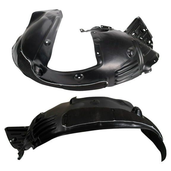 TRQ Inner Fender Liner Set Compatible with 2017-2020 Acura MDX BDA16487