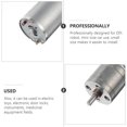 thumbnail image 4 of DC 3- 24V Electric Motor Motor Electric Gear Motor High Torque for Automotive Silver, 4 of 5