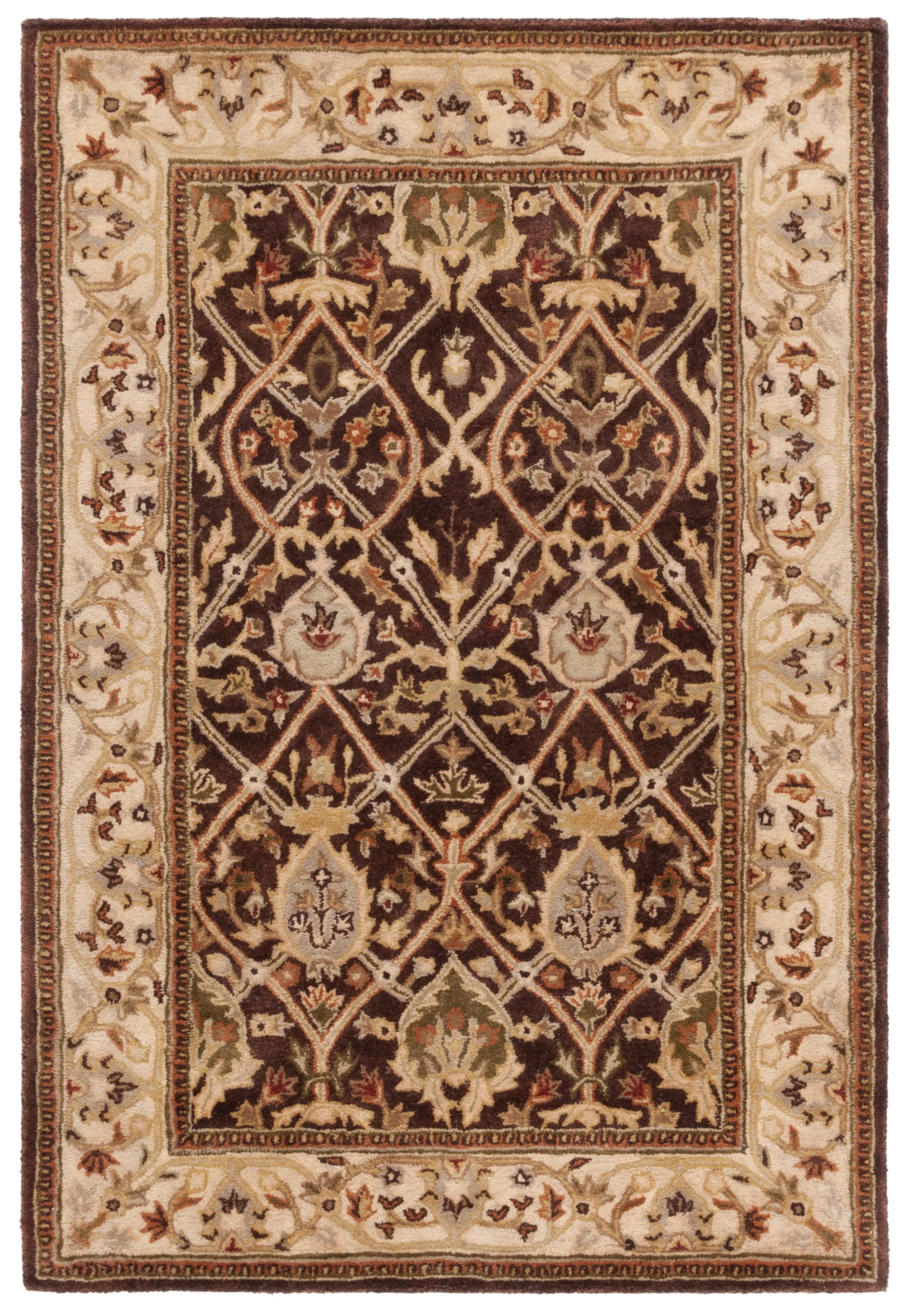 SAFAVIEH Persian Legend Adrian Oriental Area Rug, Brown/Beige, 4' x 6'