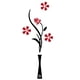 thumbnail image 1 of 2 uds DIY jarrón flor árbol cristal acrílico 3D pegatina de pared calcomanía decoración del hogar Ehuebsd  Libre de BPA, 1 of 5