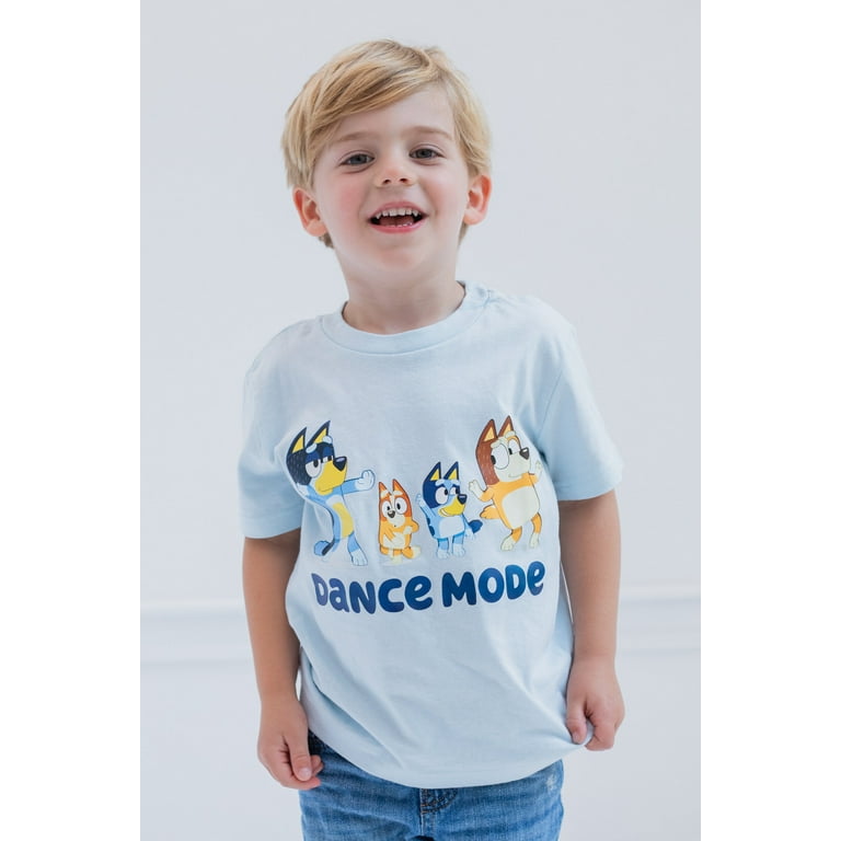 Bluey Toddler Boys 3 Pack Graphic T-shirts 2T
