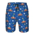 thumbnail image 4 of Naloa Dinosaur Driving Men's Beach Shorts, Surfing shorts, Swim trunks, Quick Dry Swim Trunks for Surfing Beach Fun - Small, 4 of 9