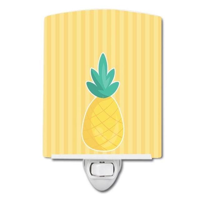 Carolines Treasures BB8770CNL Pineapple No.2 Ceramic Night Light