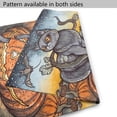 thumbnail image 5 of Black Cat Garden Flag Double Sided, Scary Bat Yard Small Flags for Farmhouse Outdoor Porch Lawn Home Decor 12 x 18 Inch, 5 of 5