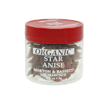 Morton & Bassett Organic Star Anise, 0.3 oz – Single Spice