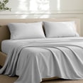 thumbnail image 3 of Bare Home Pillowcase Set - Envelope Closure - Premium 1800 Collection - Double Brushed - Ultra Soft - Queen Size, Cloud Gray, 2 Count, 3 of 8