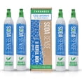 thumbnail image 1 of Bidón de CO2 Soda Sense, 60 L, con rosca, recargable, paquete de 4, 1 of 6