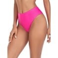 thumbnail image 4 of RELLECIGA Bas de Maillot de Bain pour Femmes, Échancré, Taille Haute, Bas de Bikini, 4 of 7