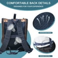 thumbnail image 3 of GOOPAWS Pet Carrier Backpack for Dogs and Cats, for Hiking Travel Camping Outdoor Hold Pets Up to 25 Lbs, Navy Blue, 3 of 5