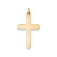 thumbnail image 1 of 14k Yellow Gold Polished Cross Pendant, 1 of 4