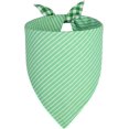 thumbnail image 2 of Dog Bandana Green Large 1PCS, Summer Spring Scarf for Boy and Girl, Durable Triangle Reversible Bibs Handkerchief for Puppy Pet, 2 of 6