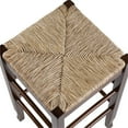thumbnail image 5 of Boraam Square Rush Counter Stool in Cappuccino, 5 of 5