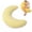 Light Yellow, variant on Moon Spoon Body Pillow: Cooling Crescent Moon Sleep Body Pillow for Side Sleepers