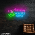 thumbnail image 3 of GLOWNEON Astrology Tarot Cards Neon Sign, Psychic Shops and Reading Rooms LED Wall Art Decor, 3 of 4