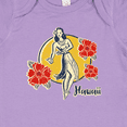 thumbnail image 4 of Inktastic Retro Hula Girl Girls Baby Bodysuit, 4 of 5